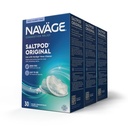 Navage SaltPod Bundle 3 30- Balení (90 SaltPods) - Navage Salt Pod Refills Only - Exkluzivně navržen pro Navage Nasal zavlažovací systém - Sinus Rinse a slané pudy pro rychlé a uklidňující úlevy