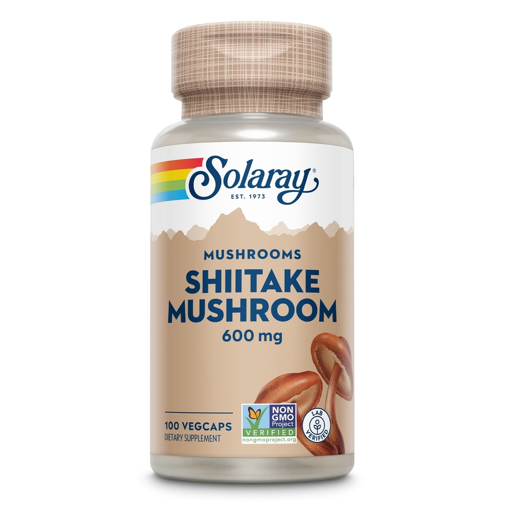 SOLARAY Shiitake Houba 600 mg