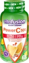 Vitafuze Žvýkací vápník a vitamín C Gumové vitamíny, ovocné ochucené, 100 Počet & Tropické Citrus ochucené, 92 Počet