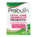Probulin Total Care Women 's Urinary Tract = Prebiotika + Probiotika + Postbiotika na podporu zdravého vaginální mikrobiomu - 20 miliard CFU - 12 Strains - 30 Veganské kapsle