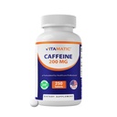 Vitamatic Caffeine Pills 200mg per Serving, 250 Vegetariánských tablet