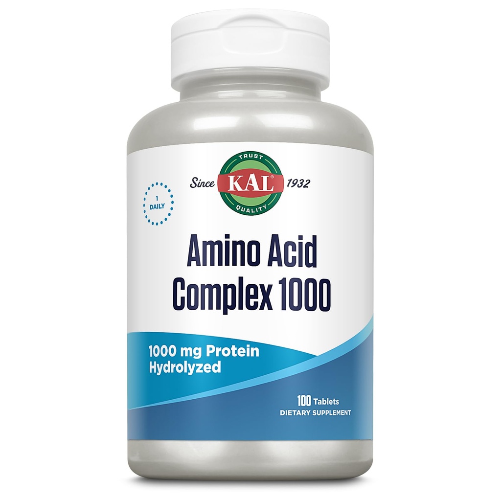 Kal Amino Acid Complex Tablety, 1000 mg, 100 Počet