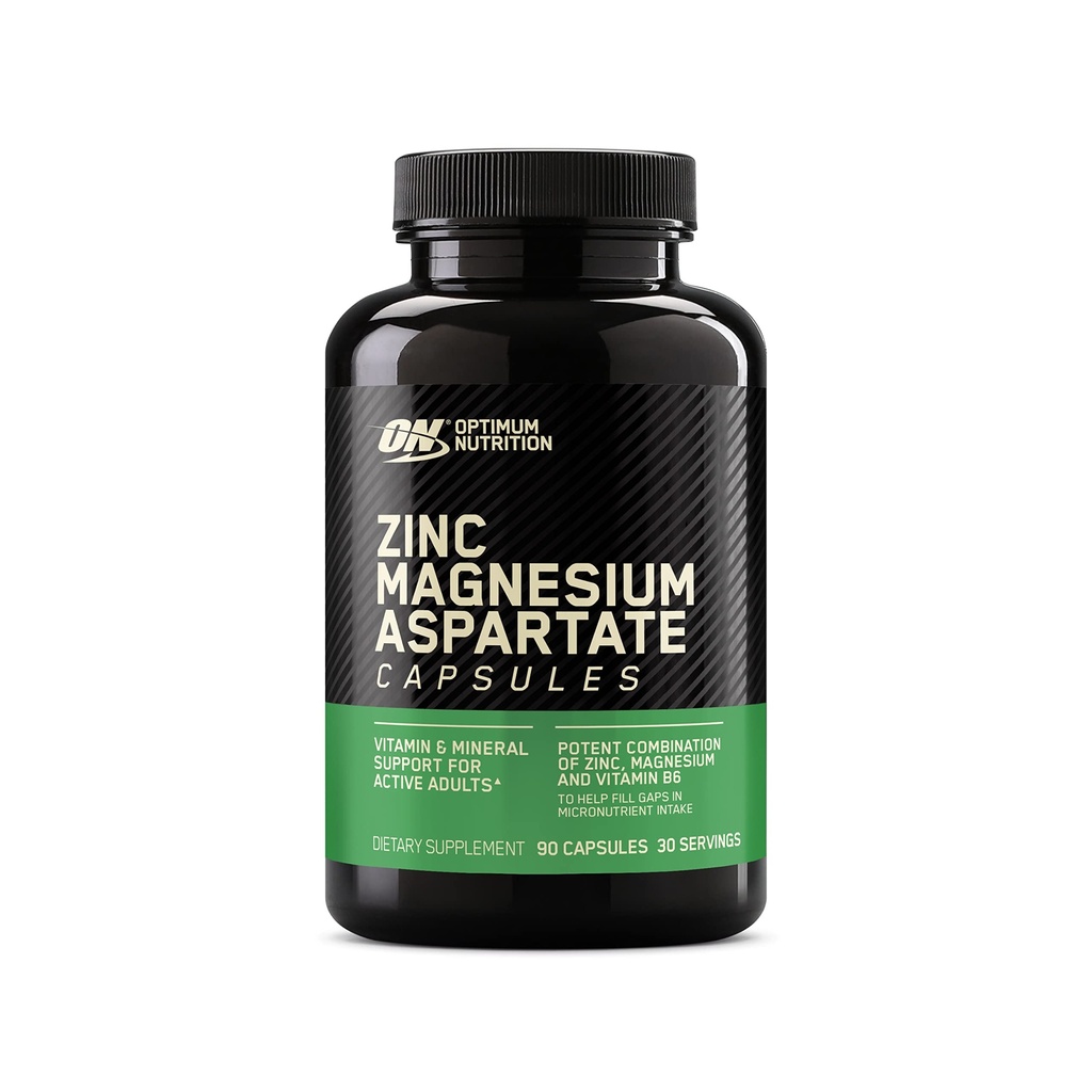 Optimum Nutrition Muscle Recovery a Endurance Dodatek pro muže a ženy, Zinek a hořčík Dodatek, 90 Počet