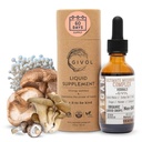 Ultimate Imunitate Houby Complex Liquid Drops: Dynamic Herbal Blend for Enhanced Performance & Energy, Fresh Lion 's Mane, Reishi, Chaga Extracts, Vitamíny, 60 dní dodávky