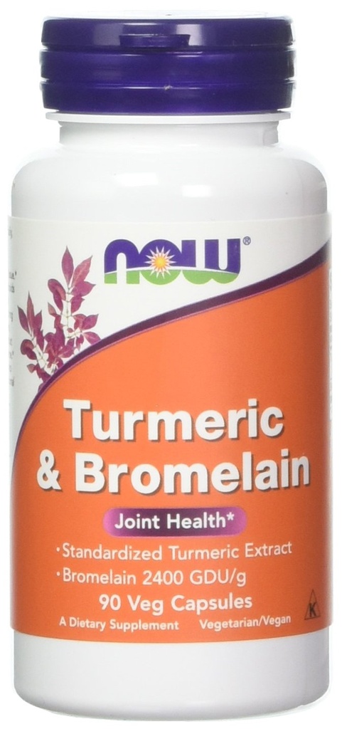 Foods Turmeric & Bromelain, 90 Rostlinná tobolka (2 balení)
