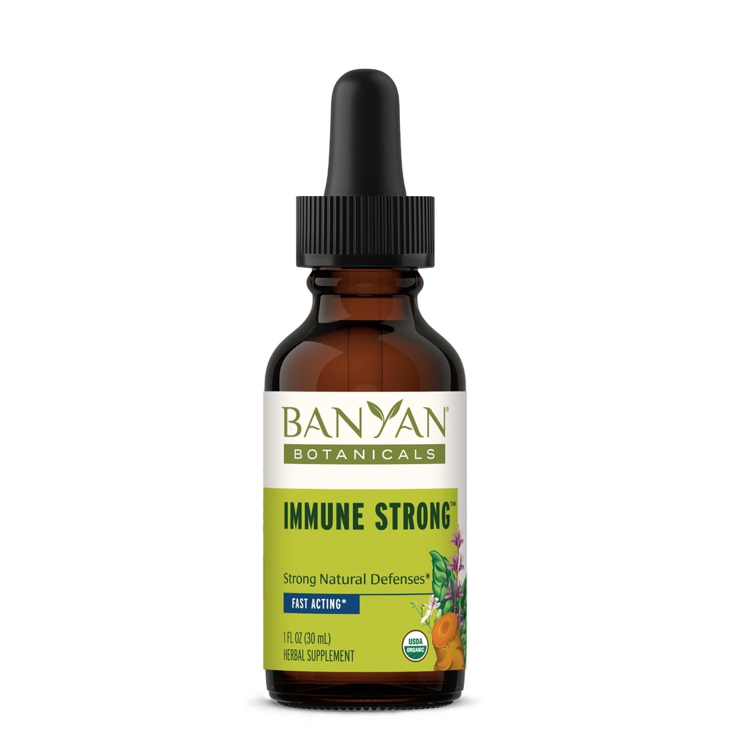 Banyan Botanicals Immunication ™ Strong Liquid Extract - Podporuje zdravý imunitní systém * - Udržitelně sourced, Certified Organic, Fairly Traded