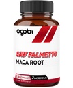 agobi Saw Palmetto dodatek s Maca Root - Vysoká Extract Podpora pro zdraví vlasů, Restful Mood & Energy Support - 150 Veggie Kapsle