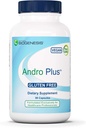 Nutra BioGenesis Andro Plus - Tribulus Terrestris Extract pro muže, Maca Root dodatek pro mužskou vitalitu s Muira Puama, Zdraví a Wellness Podpora - 90 Vegetariánské kapsle
