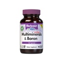 Bluebonnet Multi Mineral Plus Boron Vegetariánské kapsle bez železa, Bílé 90 Počet