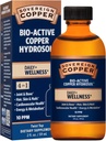 Sovereign Copper Professional 4-in-1 Wellness Support, Joint & Bone, Hair, Skin & Nails, Cardiovaskulární zdraví & Energy, Bio- Active Copper Hydrosol, 30 ppm, Liquid Twist Top, 2 Fl Oz (59 ml)