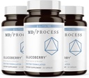 GlucoBerry Maqui Berry Extract s chromiovým pikolinátem pro podporu krevního zdraví - s Biotin a Gymnema Sylvestre - Lékařský přípravek - 30 Kapsle, 3 Pack