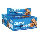 Quest Nutrition Oatmead Chocolate Chip Protein Bars, 20g Protein, 1g Cukr, 5g Net Carb, Gluten Free, Keto Friendly, 12 Počet