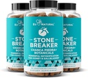 Chanca Piedra Stone Breaker 3-Pack Bundle - Přírodní dissolver, Ledviny Cleanse & žlučník dodatek - Detoxifikovat močový trakt, Flush nečistoty, čirý systém - 180 Kapsle