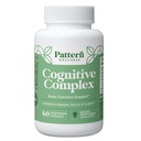 Vzor Wellness Cognitive Complex Dodatek - Podporuje paměť, soustředění, duševní jasnost a zdraví mozku - Lion 's Mane, Bacopa, B Vitamíny - 60 Vegetariánské kapsle