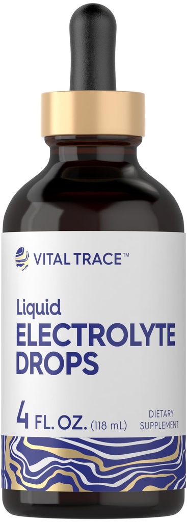 Carlyle Electrolyte Drops 4 fl oz cr124; Hydration Liquid Supplement for Drinks Cr124; Vegan Formule Cr124; Keto- Friendly, Non- GMO, gluten zdarma