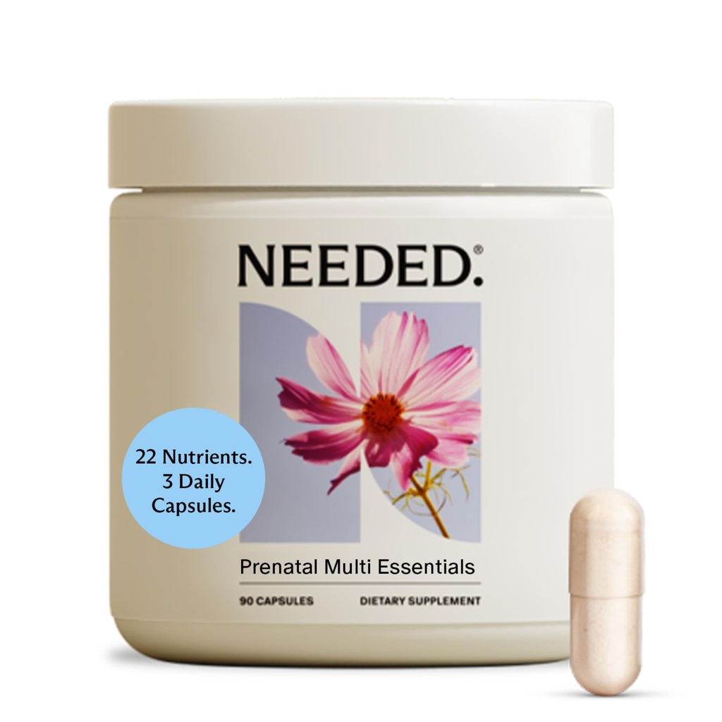 Potřebovali. Multivitamin pro Prenatální 124; Prenatální Multi Essentials Capsule - Těhotenství, Kojení, Poporodní 124; Experimentální & Third- Party Testováno, Př