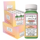 Magic Mind Focus Energy Drink Shots - No Jitters, Stress Relieving, Ashwagandha, Funkční houby, Matcha Green Tea, Vitamin B12, Vitamin C - 2 FL Oz (30 Pack)