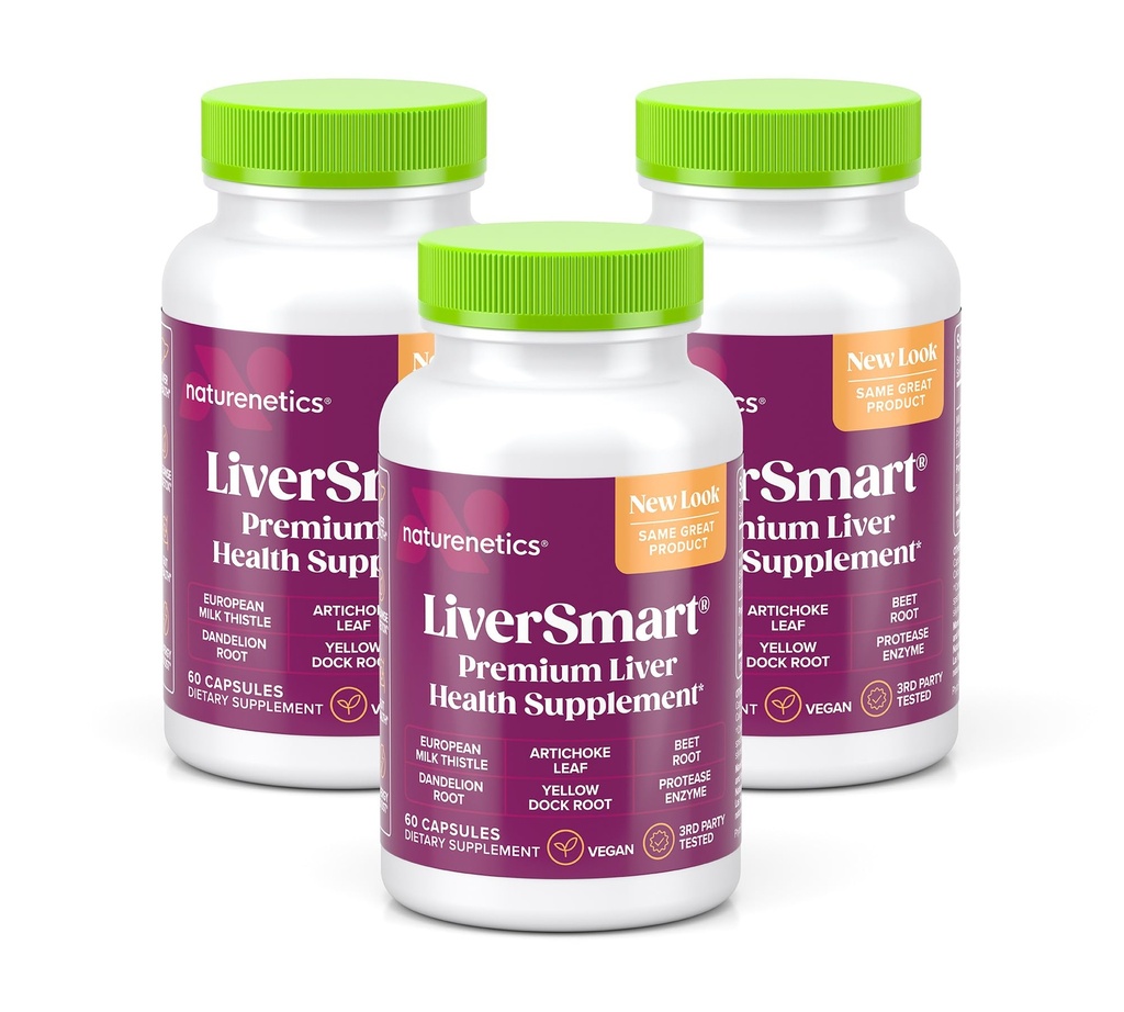 Smart - Vyčištění a opravy jater Formule s evropským mléka Thistle, Silymarin, Artichod, Pampeliška, Žlutý dok Kořen, Řepa Kořen - dodatek k pomoci, obnova a podpora zdraví jater (3)
