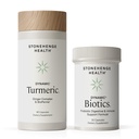Stonehenge Zdraví Dynamic Turmeric, Dynamic Biotics Probiotic: Spony a potrava Support Bundle