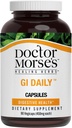 Doctor Morse 's GI Daily - Gut Cleanse - Digestive Support - Intestinal, Celodenní Gut Support - Naturopath Aspressed - Marshmallow Root, Slippery Elm Bark, Mullein Leaf - 90 Kapsle - 45 Day Supply