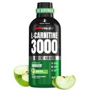 PROFUPS L- karnitin tekutý 3000, stimulant- zdarma tekuté panáky pro muže a ženy - čistý pracovní nápoj pro energii, výkon a svalovou obnovu - Ne cukr, žádné sacharidy - 31 Servings, zelené jablko