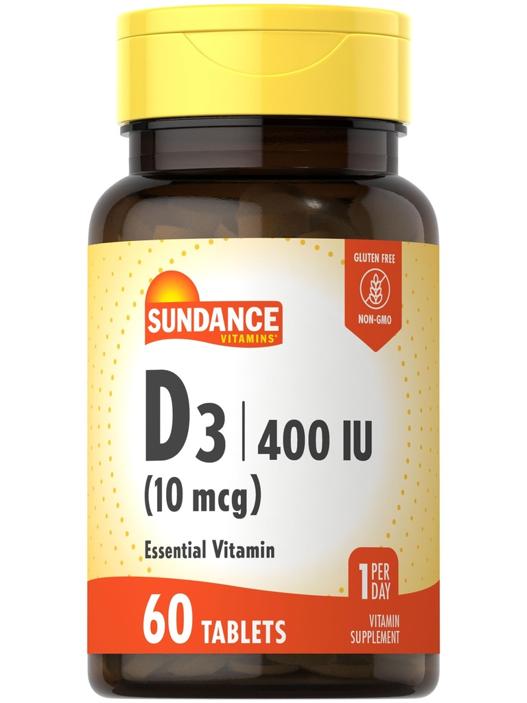 Sundance Vitamin D3 400 IU (10 mcg)