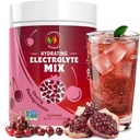 Electrolyte Powder - Cherry Pomegranate Flavor 124; Sugar- Free Hydration Mix s 6 klíčovými elektrolyty pro energii, podporu křečí a recovery 124; Keto, Vegan, Fasting Friendly Fazard 124; Magnesium + Draslík