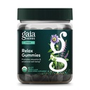 Gaia Byliny Relax Gummies - Podporuje klidové pocity - s organickým jablečným džusem a koncentrátem citronové šťávy - 45 Gummies (15 Služeb)