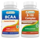 Nejlepší Naturals BCAA 3200mg & B-100 Complex
