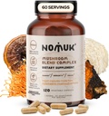 Adaptogenní Houba Extract Směs Lions Mane, Reishi, Cordyceps, dodatek Chaga, 120 Kapsle.
