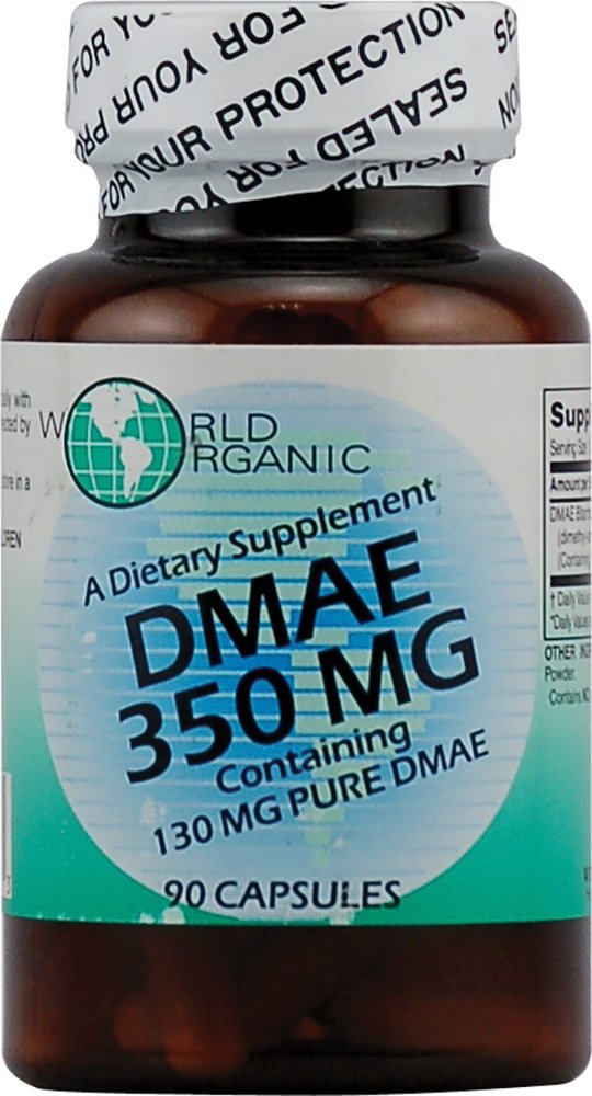 World Organic DMAE - 350 mg - 90 tobolek