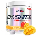 EHP Labs OxyShred Pre Workout Powder - Presping Powder with L Glutamine & Acetyl L Carnitin, Energy Boost Drink - Mango, 60 Servings