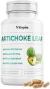 Vitapia Organic Artichage Leaf Extract for Health Digestion, Heat Health & Functions, Antioxidant Support - 10: 1 Poměr & 180 Veggie Kapsle - Non- GMO, Gluten- Free, Vegan- Friendly