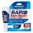 Abreva Cold Sore Léčba rychlé bolesti Relief Cream - 1 Tube, 3 Grams