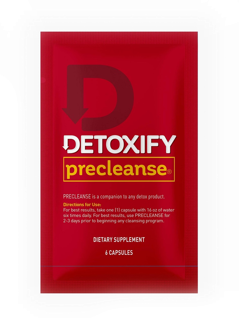 Detoxikovat Pre Cleanse Jeden den Detox Kapsle s Mléčnou špičkou a Pampeliška - Celkem Tělesné čištění pro ženy a muže