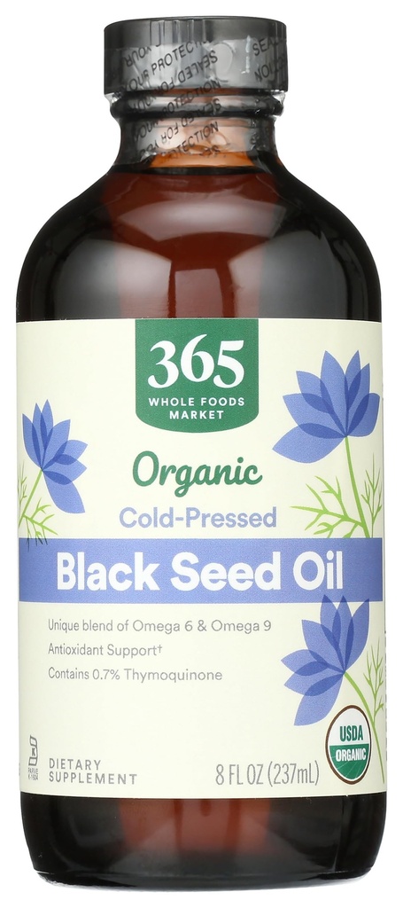 All Foods Market, Organic Black Seed Oil, 8 Fl Oz