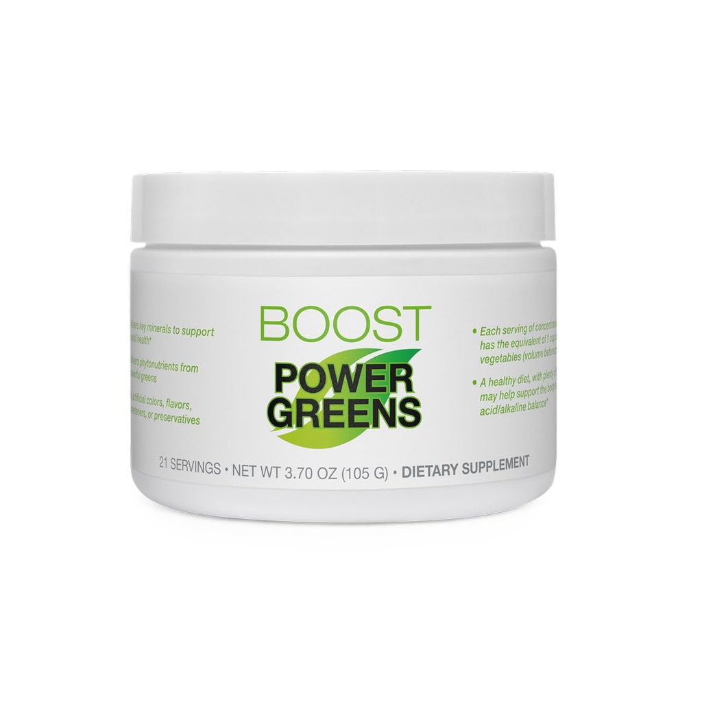BODI Power Green Boost - pro ženy a muže - Superfood dodatek s fytonutrienty z Spinach, Chlorella, okurka, kapusta, Celer & Matcha - Žádné umělé barvy nebo Flavors, 21 Služebnictví