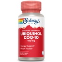 Solaray Ubiquinol CoQ-10 100mg Enhanced Absorption Softgels - Ubiquinol CoQ10 dodatek pro muže a ženy, Coenzym Q10-30 Softgels