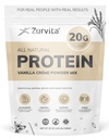 Zurvita - Vanilla Crème Protein Powder- Protein, Probiotika, No umělé sladkosti, 24 + Vitaminy & Minerály, 140 Cal / Scoop - 26oz (20 Služeb)