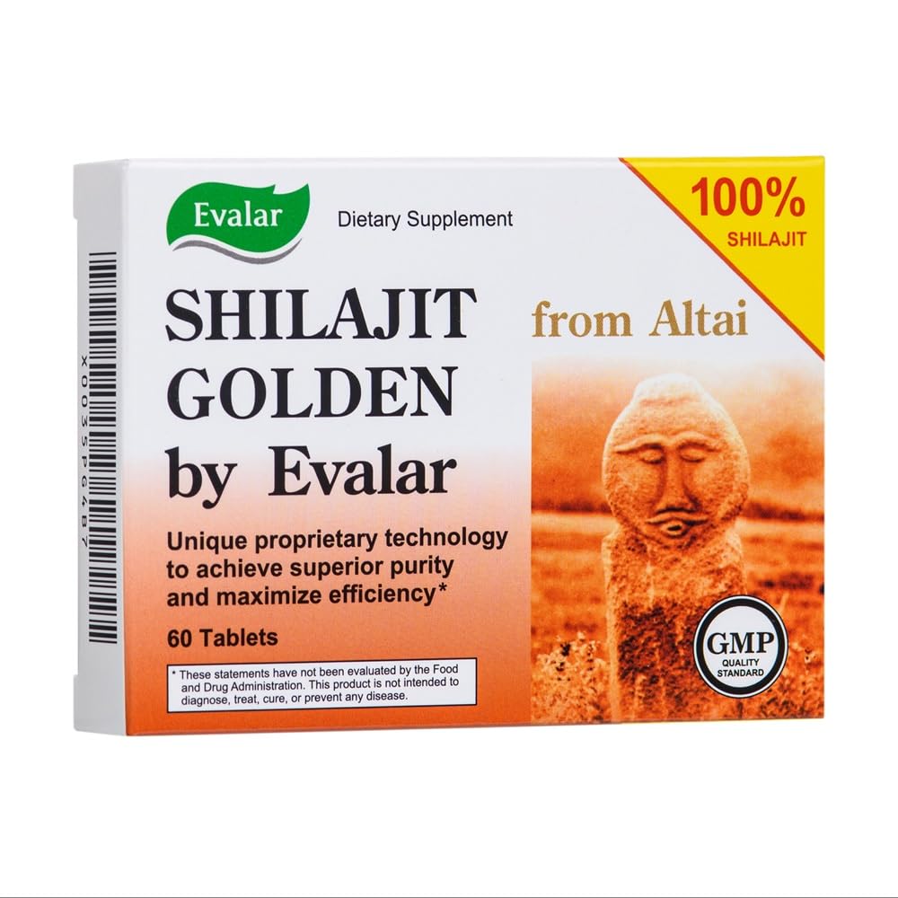 Shilajit Golden od Evalar Sibirian Altai 60 Tabs