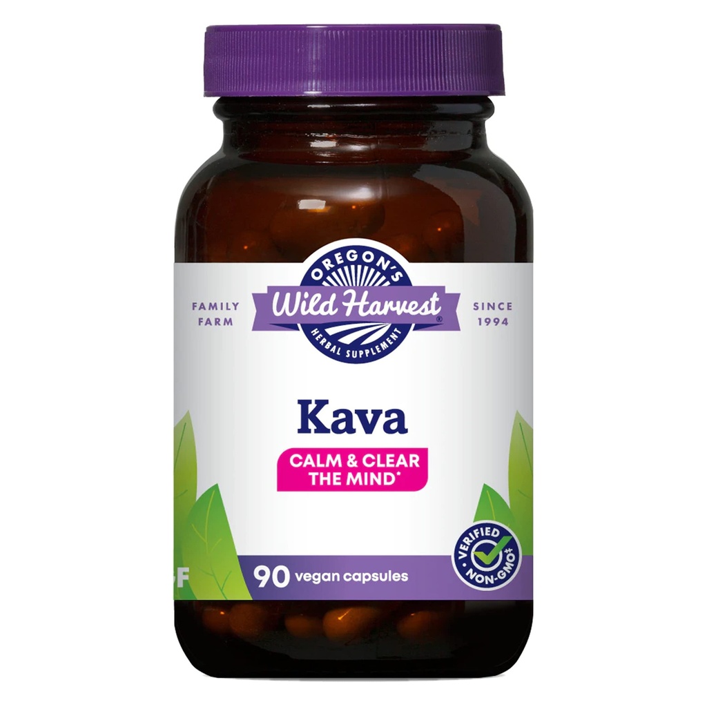 Oregonské Root Harvest Kava kapsle, 90 Počet