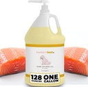Losos olej pro psy podle Buddy 's Best - 1 Gallon (128oz) 124; 100% norský rybí olej 124; Human- Grade & Odorless C124; Omega 3 dodatek pro Coat & Joints