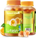 Sugar Free Lutein 5mg Gummies for Eyes Health: with 1mg Zeaxanthin, Lutein Supplements Eye Vitamins Filled Gummies Lutein Supplement for Vision and Blue Light Protection, Orange Flavor, 60 Count