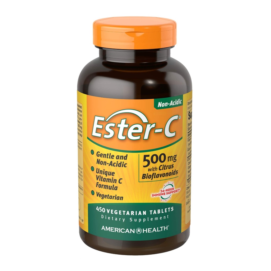 Ester- Vitamin C s Citrus Bioflavonoidy 500 miligramů 450 Veg Tabs