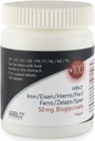 50 mg. Iron BISGLYCINATE (100 jednotek) ABBLO je Gentle on The Stomach & Can be Taken with Food.