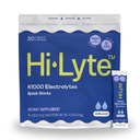 Hi-Lyte K1000 Elektrolyty Sticks Neochucené Keto & Performance, 30 Služeb