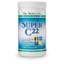 Dr. Newton Naturals Super C22 Effervescent vitamin C Fizzy Powded Drink Mix s 22 Přírodní zdroje vitaminu C - 1500mg -8.9 Ounce plechovka