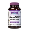Bluebonnet Nutrition Multi Jedna (se železem) Rostlinné kapsle, Kompletní plný spektrum vícenásobný doplněk vitamínu, B vitaminy, gluten & mléko zdarma, košer, 4 měsíce dodávky, 120 Počet