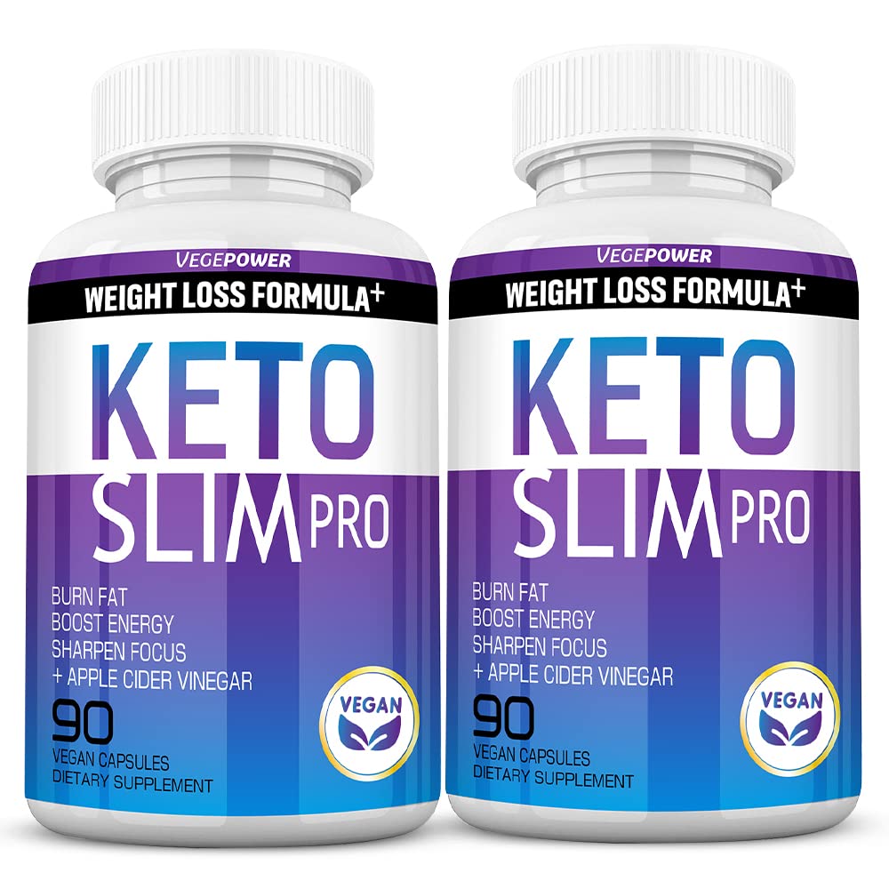 Keto hubnutí pilulky - spalovač tuků pro ženy a muže s jablečným octem - Přírodní Appetite Suppressant, Řízení hmotnosti & Metabolismus Booster - 180 Keto ACV Kapsle