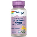 SOLARAY St. Johns Wort Aerial Extract One Daily 900mg, Standardizované w / 0,3% Hypericin pro podporu stability a zdraví mozku, Non- GMO CLAS124; 60 Servings CLAS124; 60 Tablet